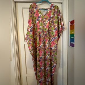 COPY - Unique vintage retro floral Caftan.